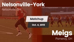 Matchup: Nelsonville-York vs. Meigs  2019