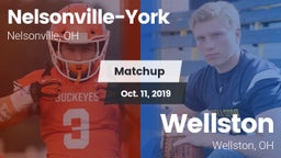 Matchup: Nelsonville-York vs. Wellston  2019
