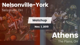 Matchup: Nelsonville-York vs. Athens  2019