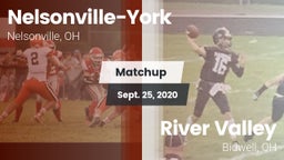 Matchup: Nelsonville-York vs. River Valley  2020