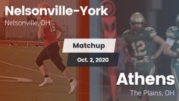 Matchup: Nelsonville-York vs. Athens  2020
