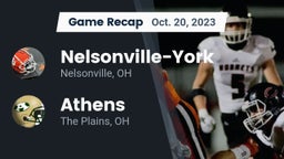 Recap: Nelsonville-York  vs. Athens  2023