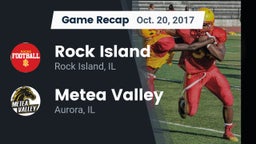 Recap: Rock Island  vs. Metea Valley  2017