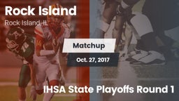 Matchup: Rock Island vs. IHSA State Playoffs Round 1 2017