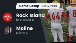 Recap: Rock Island  vs. Moline  2018