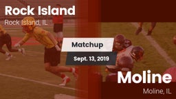 Matchup: Rock Island vs. Moline  2019