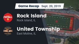 Recap: Rock Island  vs. United Township 2019