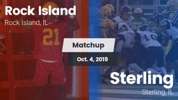 Matchup: Rock Island vs. Sterling  2019