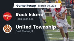 Recap: Rock Island  vs. United Township 2021