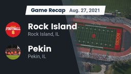 Recap: Rock Island  vs. Pekin  2021