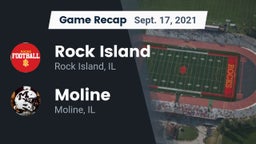 Recap: Rock Island  vs. Moline  2021
