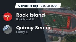 Recap: Rock Island  vs. Quincy Senior  2021