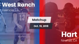 Matchup: West Ranch High vs. Hart  2018