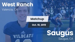 Matchup: West Ranch High vs. Saugus  2019