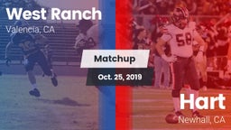 Matchup: West Ranch High vs. Hart  2019