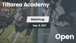 Matchup: Tiftarea Academy vs. Open 2017