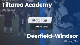 Matchup: Tiftarea Academy vs. Deerfield-Windsor  2017
