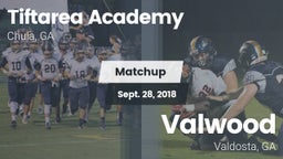 Matchup: Tiftarea Academy vs. Valwood  2018