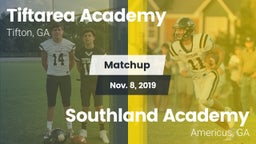 Matchup: Tiftarea Academy vs. Southland Academy  2019