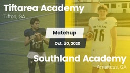 Matchup: Tiftarea Academy vs. Southland Academy  2020
