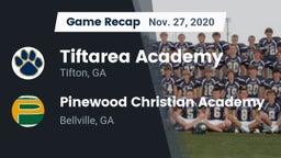 Recap: Tiftarea Academy  vs. Pinewood Christian Academy 2020
