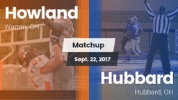 Matchup: Howland vs. Hubbard  2017