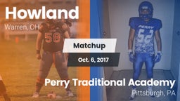 Matchup: Howland vs. Perry Traditional Academy  2017