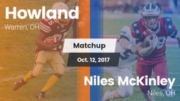 Matchup: Howland vs. Niles McKinley  2017