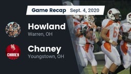 Recap: Howland  vs. Chaney  2020