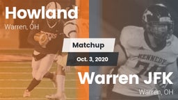 Matchup: Howland vs. Warren JFK 2020