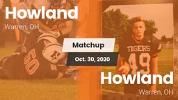Matchup: Howland vs. Howland  2020