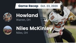 Recap: Howland  vs. Niles McKinley  2020