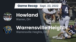 Recap: Howland  vs. Warrensville Heights  2022