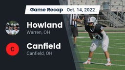 Recap: Howland  vs. Canfield  2022