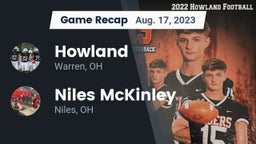 Recap: Howland  vs. Niles McKinley  2023