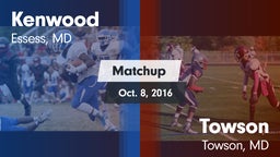 Matchup: Kenwood vs. Towson  2016