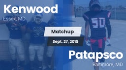 Matchup: Kenwood vs. Patapsco  2019