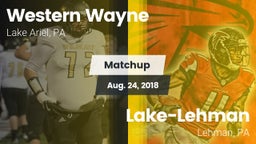 Matchup: Western Wayne vs. Lake-Lehman  2018