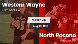 Matchup: Western Wayne vs. North Pocono  2018