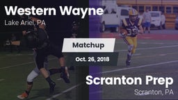 Matchup: Western Wayne vs. Scranton Prep  2018