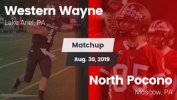 Matchup: Western Wayne vs. North Pocono  2019