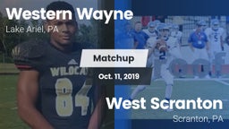 Matchup: Western Wayne vs. West Scranton  2019