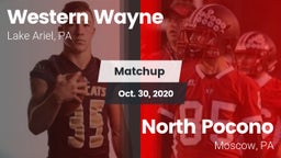 Matchup: Western Wayne vs. North Pocono  2020