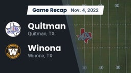 Recap: Quitman  vs. Winona  2022