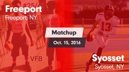 Matchup: Freeport vs. Syosset  2016
