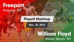 Matchup: Freeport vs. William Floyd  2016