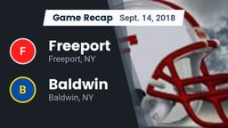 Recap: Freeport  vs. Baldwin  2018