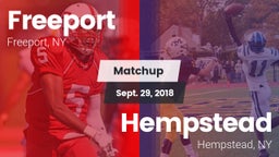 Matchup: Freeport vs. Hempstead  2018