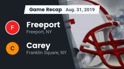 Recap: Freeport  vs. Carey  2019