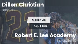 Matchup: Dillon Christian vs. Robert E. Lee Academy 2017